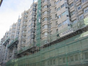 Andamio Motorizado Edificio Elvina 300X225